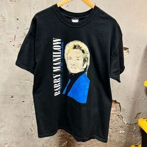 Barry Manilow Vintage 2007 Concert Tour Graphic T-Shirt XL Retro Las Vegas Run